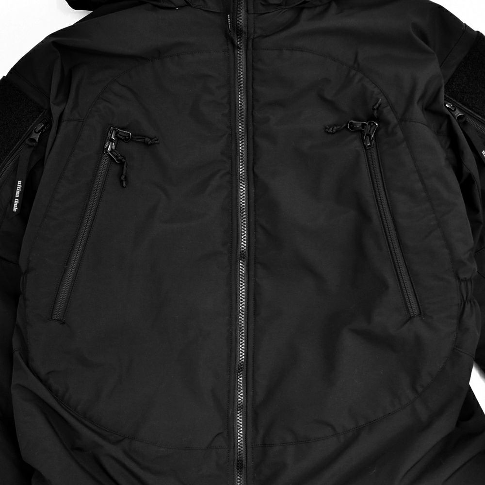 フリーホイーラーズ (FREEWHEELERS) -ALL AROUNDER- UTT HARD SHELL JACKET ULTIMA THULE TACTICAL Primaloft Gold Insulation Breathable-waterproof Nylon Cloth BLACK ナイロンジャケット 2531009