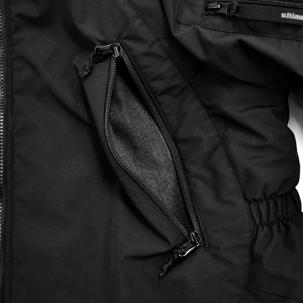フリーホイーラーズ (FREEWHEELERS) -ALL AROUNDER- UTT HARD SHELL JACKET ULTIMA THULE TACTICAL Primaloft Gold Insulation Breathable-waterproof Nylon Cloth BLACK ナイロンジャケット 2531009