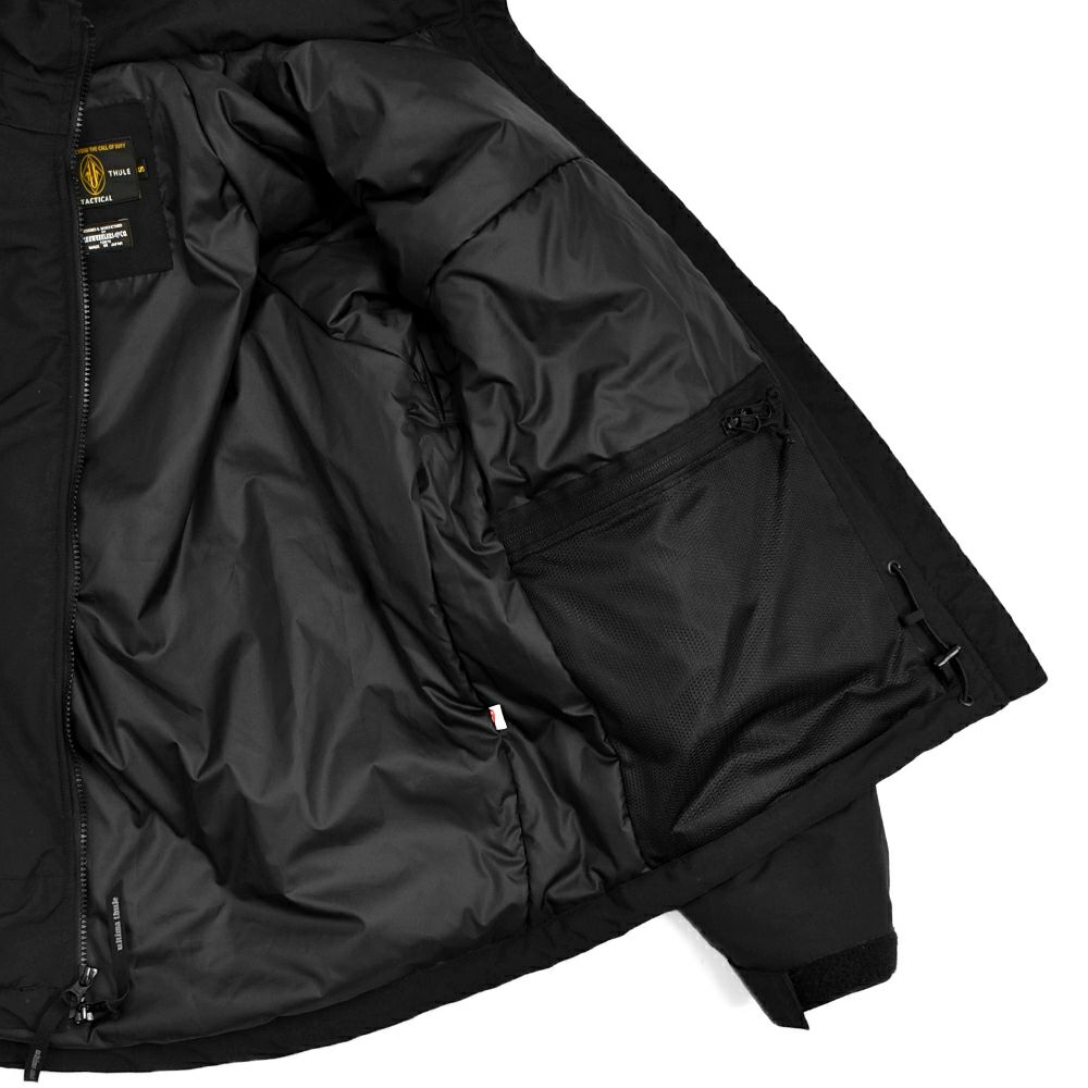 フリーホイーラーズ (FREEWHEELERS) -ALL AROUNDER- UTT HARD SHELL JACKET ULTIMA THULE TACTICAL Primaloft Gold Insulation Breathable-waterproof Nylon Cloth BLACK ナイロンジャケット 2531009
