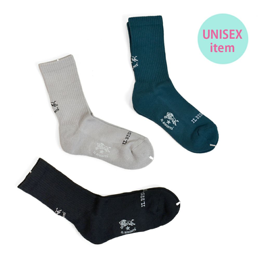 イルビゾンテ (IL BISONTE) ソックス 靴下 ロゴ 54252-3-09483 54252309483