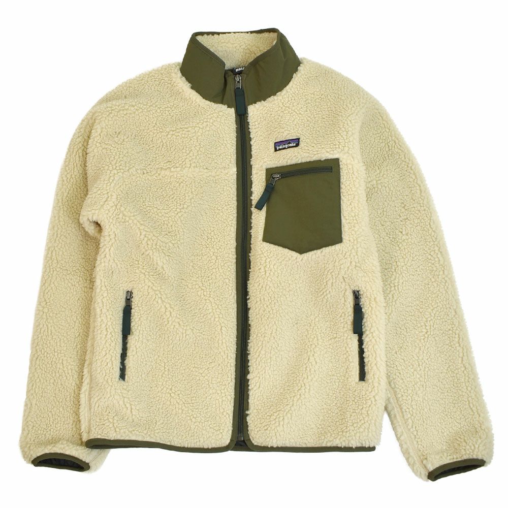 パタゴニア (PATAGONIA) メンズ クラシック レトロXジャケット M's Classic Retro-X Jkt フリースジャケット アウター コート 23057 DNBA(Dark Natural w/Basin Green)