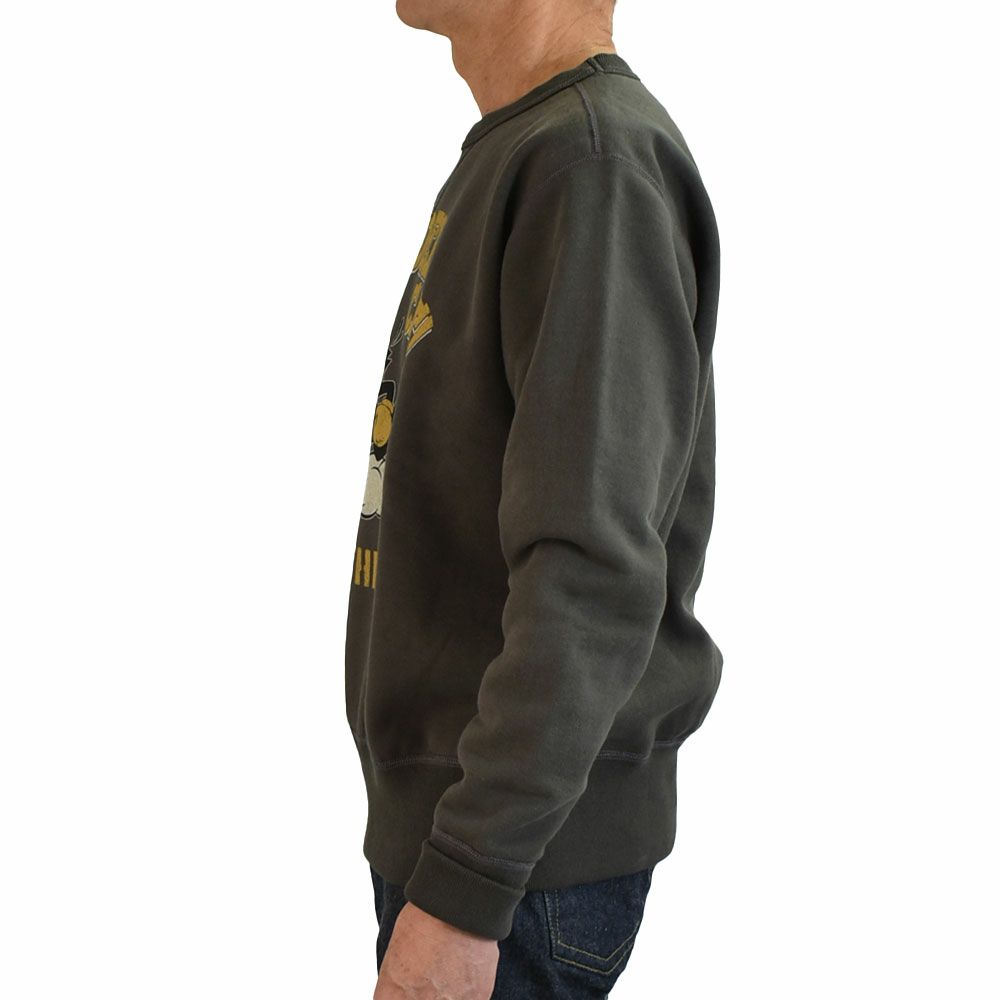 トイズマッコイ (TOYS McCOY) HEAVYWEIGHT SWEAT SHIRT FELIX THE CAT -TOUGH MINDED CAT!- 長袖プリントスウェットシャツ フィリックス ザ キャット TMC2547