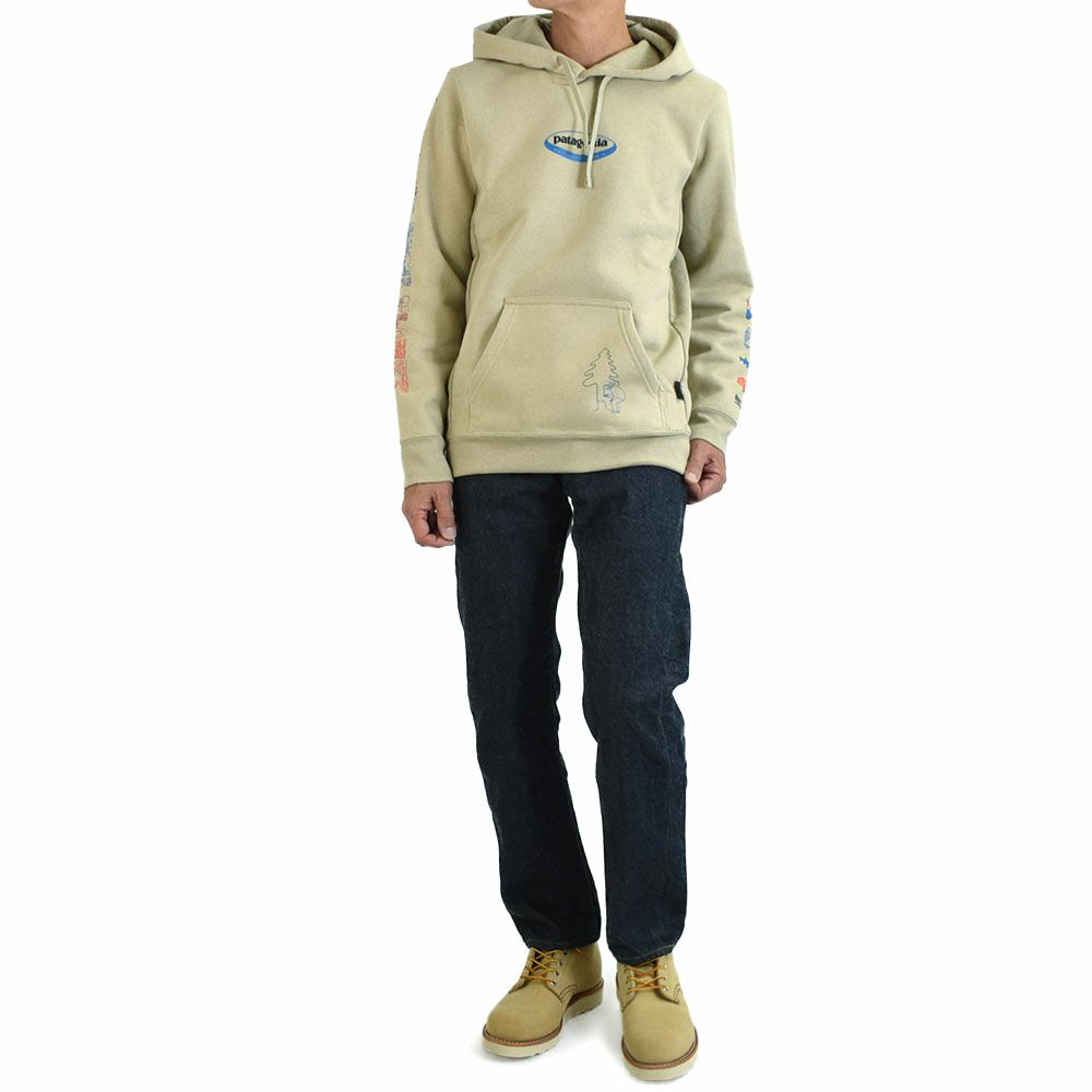 パタゴニア (PATAGONIA) ロング ウェイ ラウンド アップライザル フーディ Long Way Round Uprisal Hoody 長袖スウェットパーカー 39719 PUM(Pumice)
