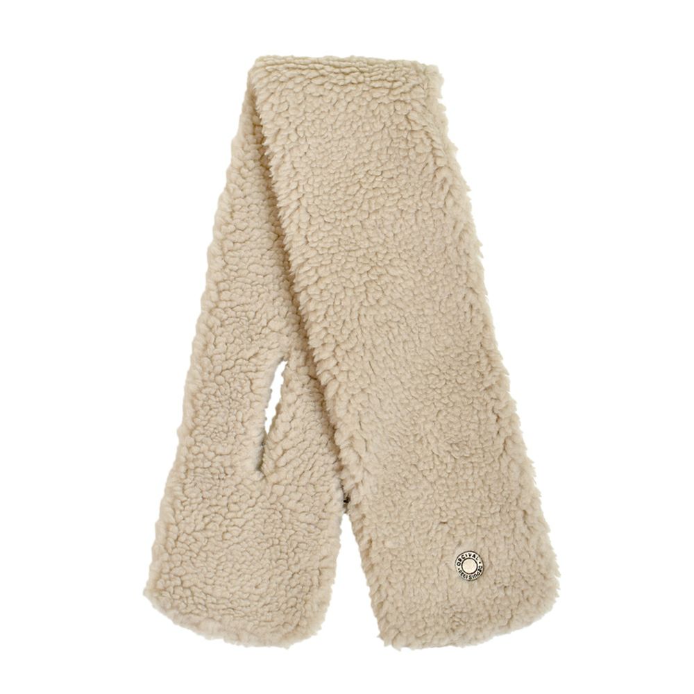 オーチバル/オーシバル (ORCIVAL) WOOL BOA SCARF ボアフリース マフラー スヌード スカーフ OR-H0262BFF BEIGE