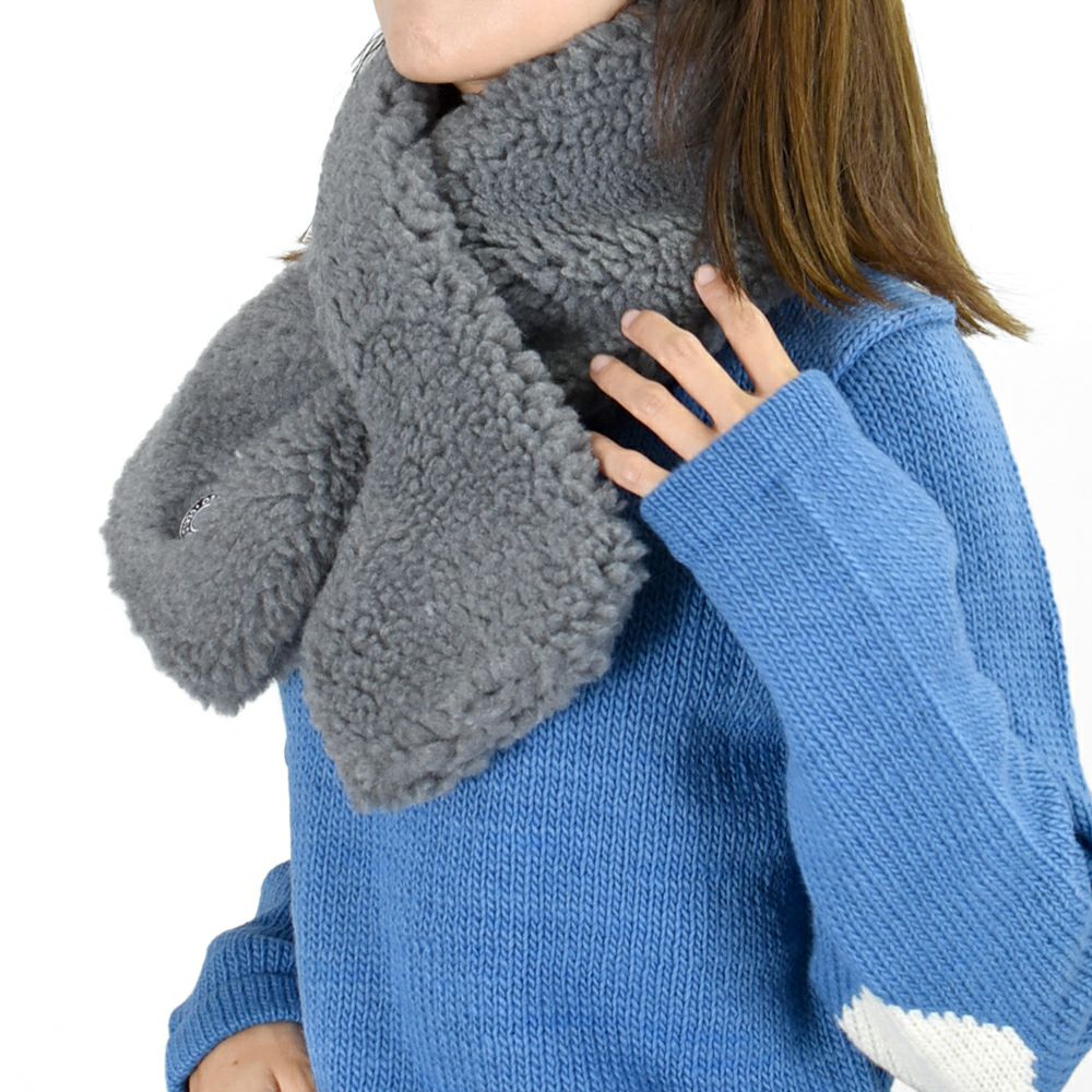 オーチバル/オーシバル (ORCIVAL) WOOL BOA SCARF ボアフリース マフラー スヌード スカーフ OR-H0262BFF