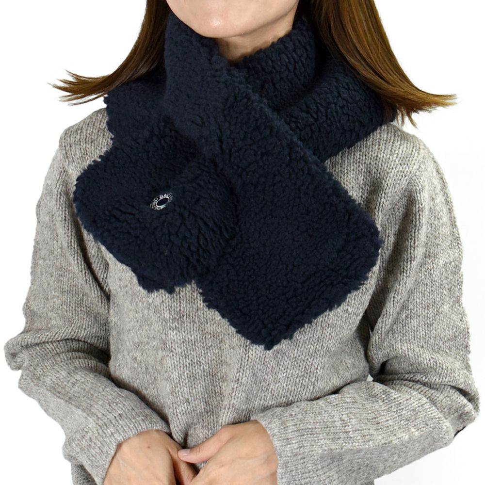 オーチバル/オーシバル (ORCIVAL) WOOL BOA SCARF ボアフリース マフラー スヌード スカーフ OR-H0262BFF