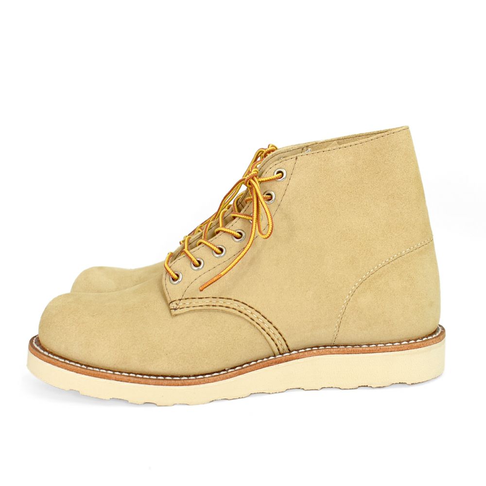 レッドウィング (RED WING) 6-INCH CLASSIC ROUND 6インチ クラシックラウンド ホーソーン「アビリーン」ラフアウト レザーワークブーツ 靴 スエード 8167