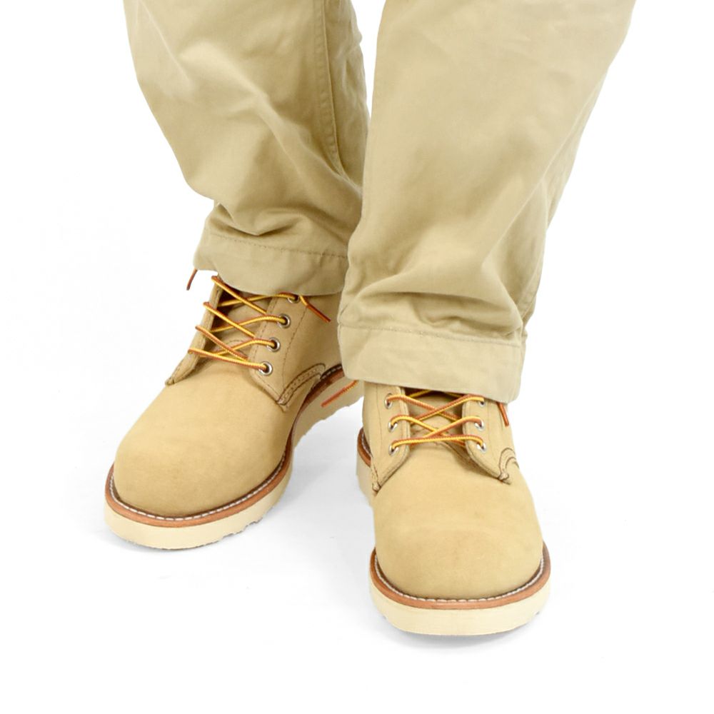 レッドウィング (RED WING) 6-INCH CLASSIC ROUND 6インチ クラシックラウンド ホーソーン「アビリーン」ラフアウト レザーワークブーツ 靴 スエード 8167