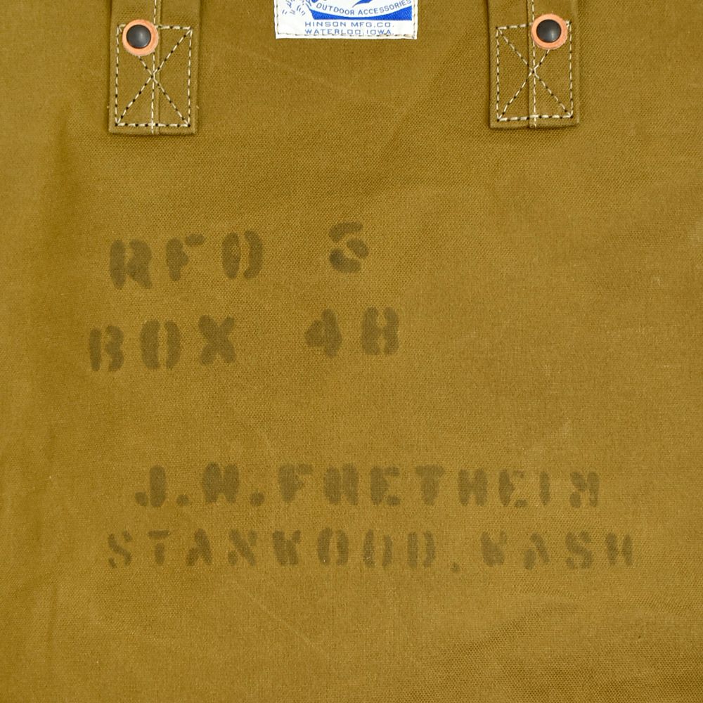 コリンボ (COLIMBO) TROOPER'S CANVAS TOTE =CUSTOM= トルーパー キャンバス トート (カスタム) トートバッグ エコバッグ ZA-0504