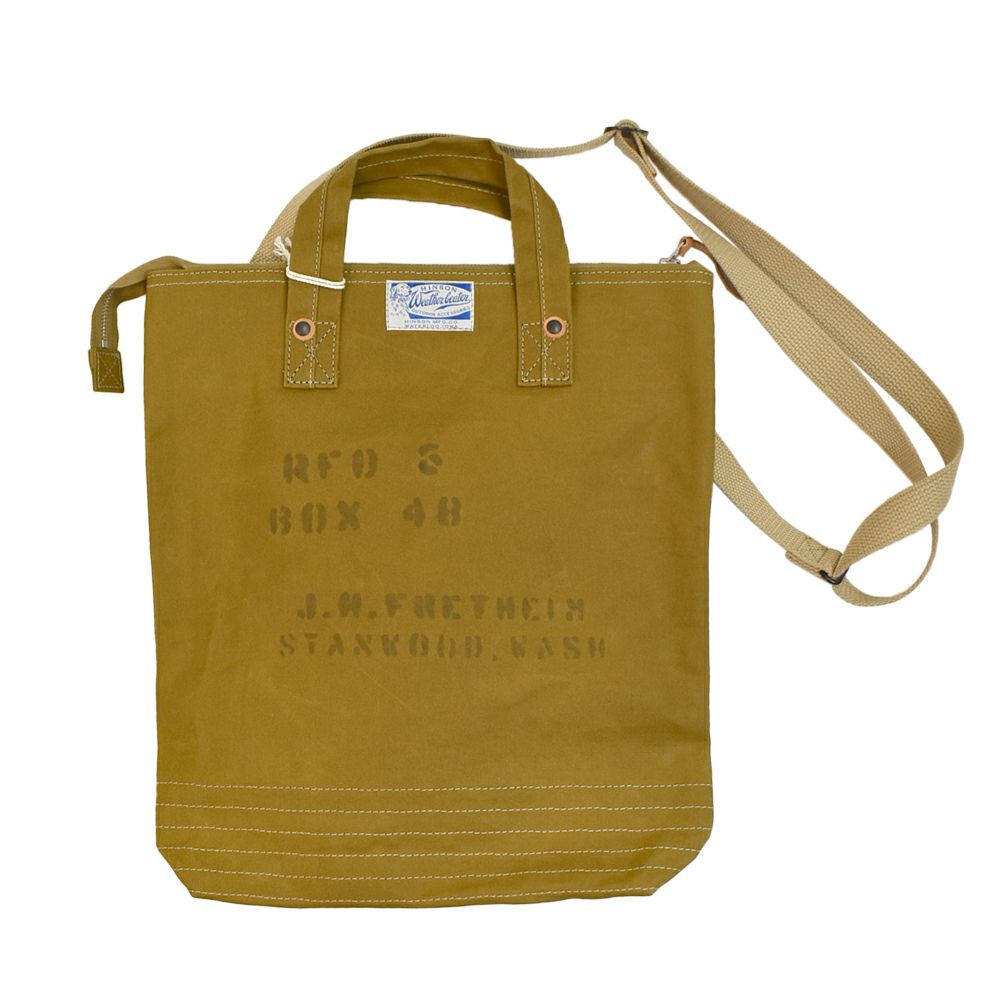 コリンボ (COLIMBO) TROOPER'S CANVAS TOTE =CUSTOM= トルーパー キャンバス トート (カスタム) トートバッグ エコバッグ ZA-0504 01.Khaki