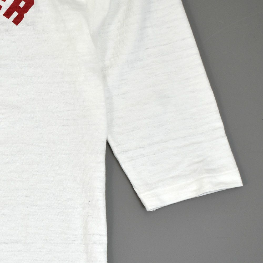 ウエアハウス (WAREHOUSE) Lot 4063 7分袖フットボールT WAPPINGER プリントTシャツ ロンT