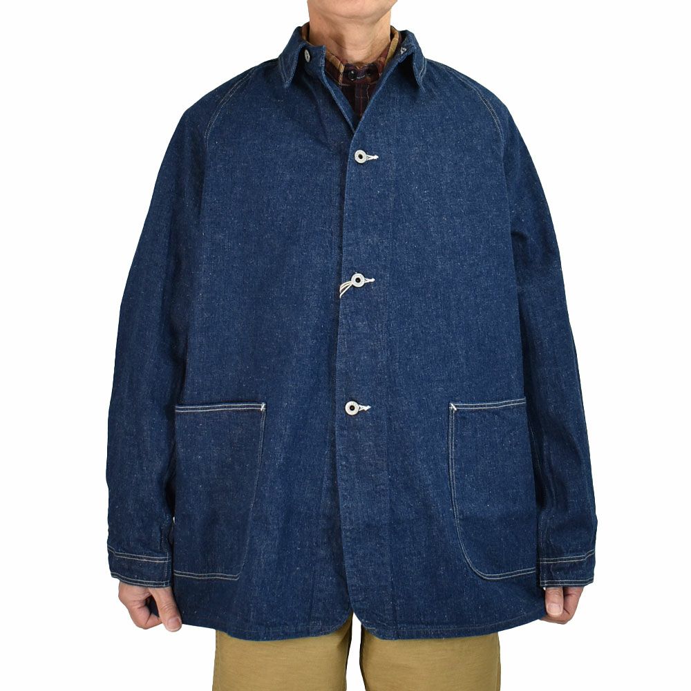 オアスロウ (orSlow) 40'S WWⅡ DENIM DENIM COVERALL (LOOSE FIT) カバーオール デニムジャケット 01-6142-81