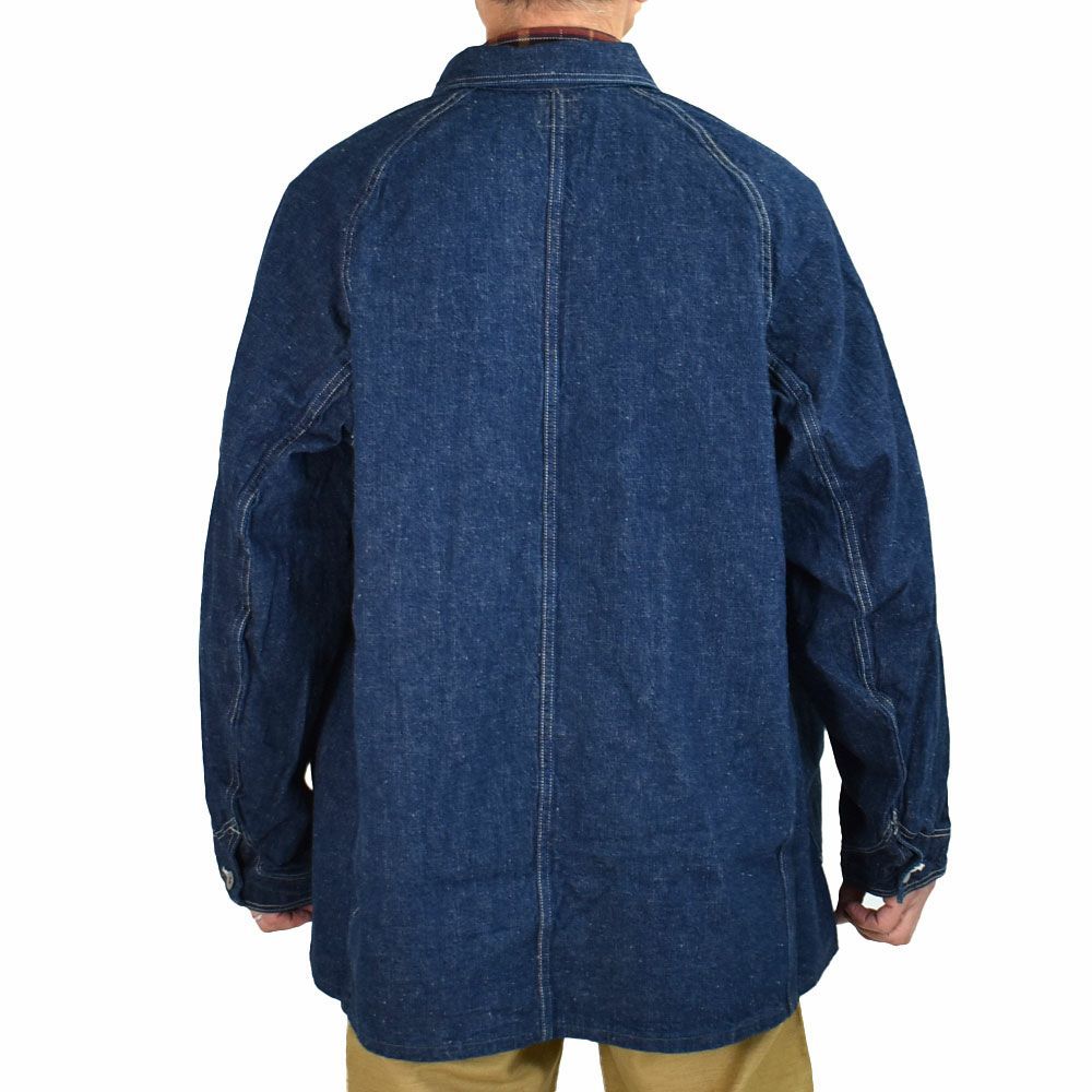 オアスロウ (orSlow) 40'S WWⅡ DENIM DENIM COVERALL (LOOSE FIT) カバーオール デニムジャケット 01-6142-81
