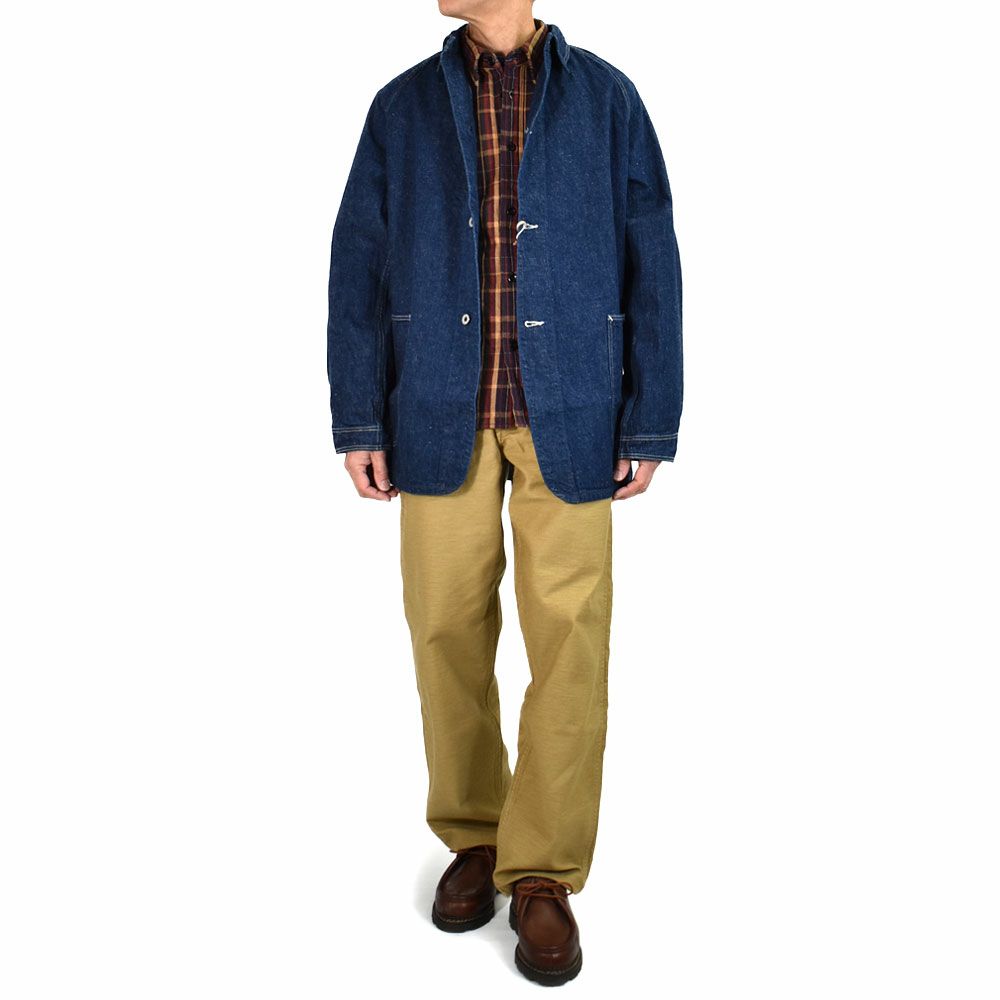 オアスロウ (orSlow) 40'S WWⅡ DENIM DENIM COVERALL (LOOSE FIT) カバーオール デニムジャケット 01-6142-81