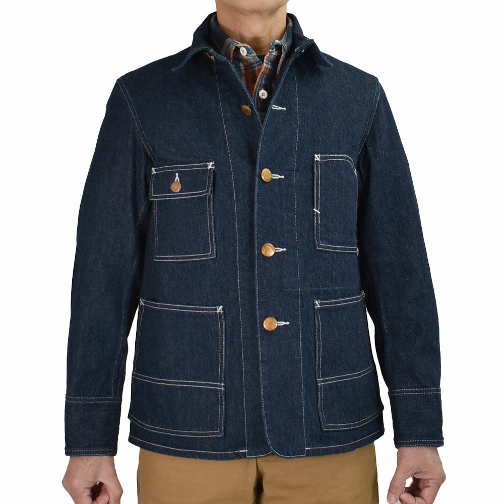 コリンボ (COLIMBO) YARD BOSS COVERALL =12OZ SELVADGE DENIM= ヤード・ボス・カバーオール デニムジャケット ZA-0136