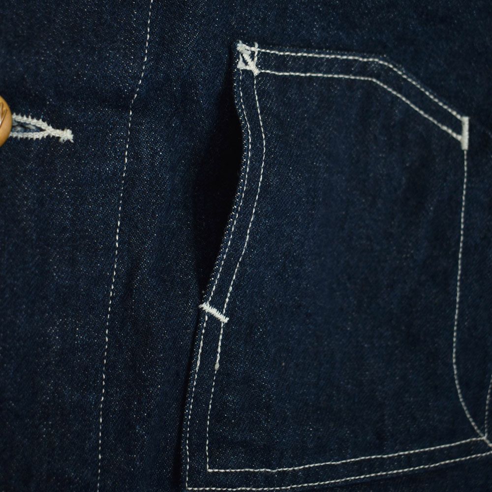 コリンボ (COLIMBO) YARD BOSS COVERALL =12OZ SELVADGE DENIM= ヤード・ボス・カバーオール デニムジャケット ZA-0136