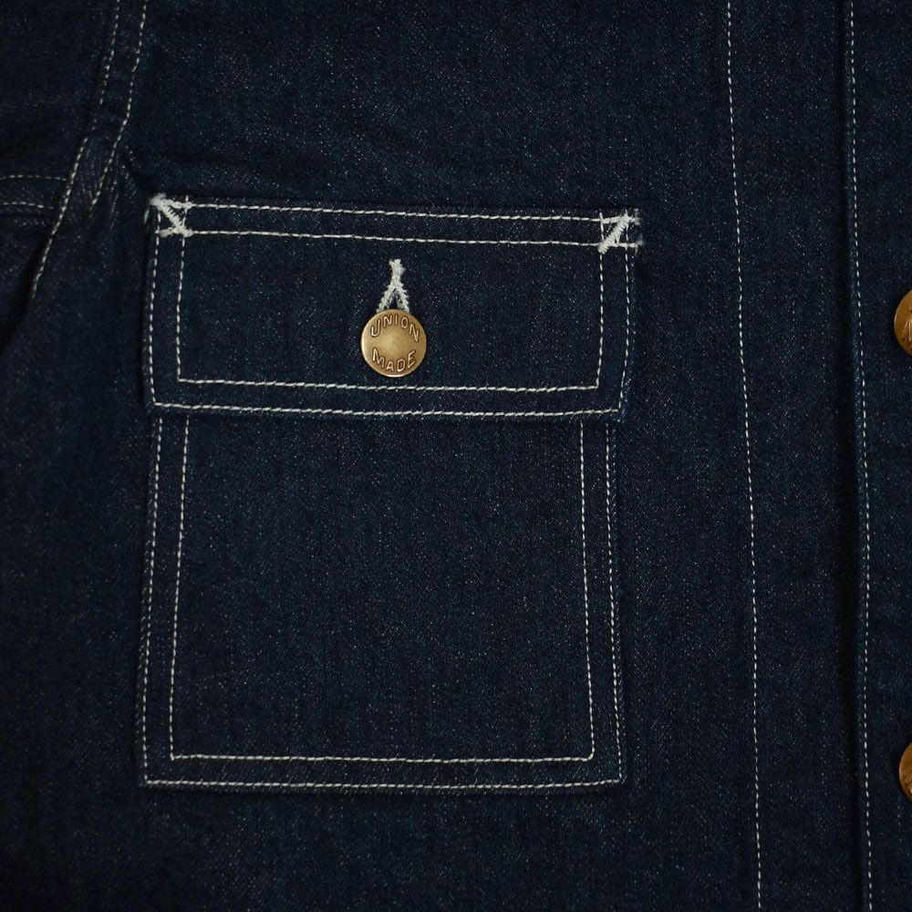 コリンボ (COLIMBO) YARD BOSS COVERALL =12OZ SELVADGE DENIM= ヤード・ボス・カバーオール デニムジャケット ZA-0136