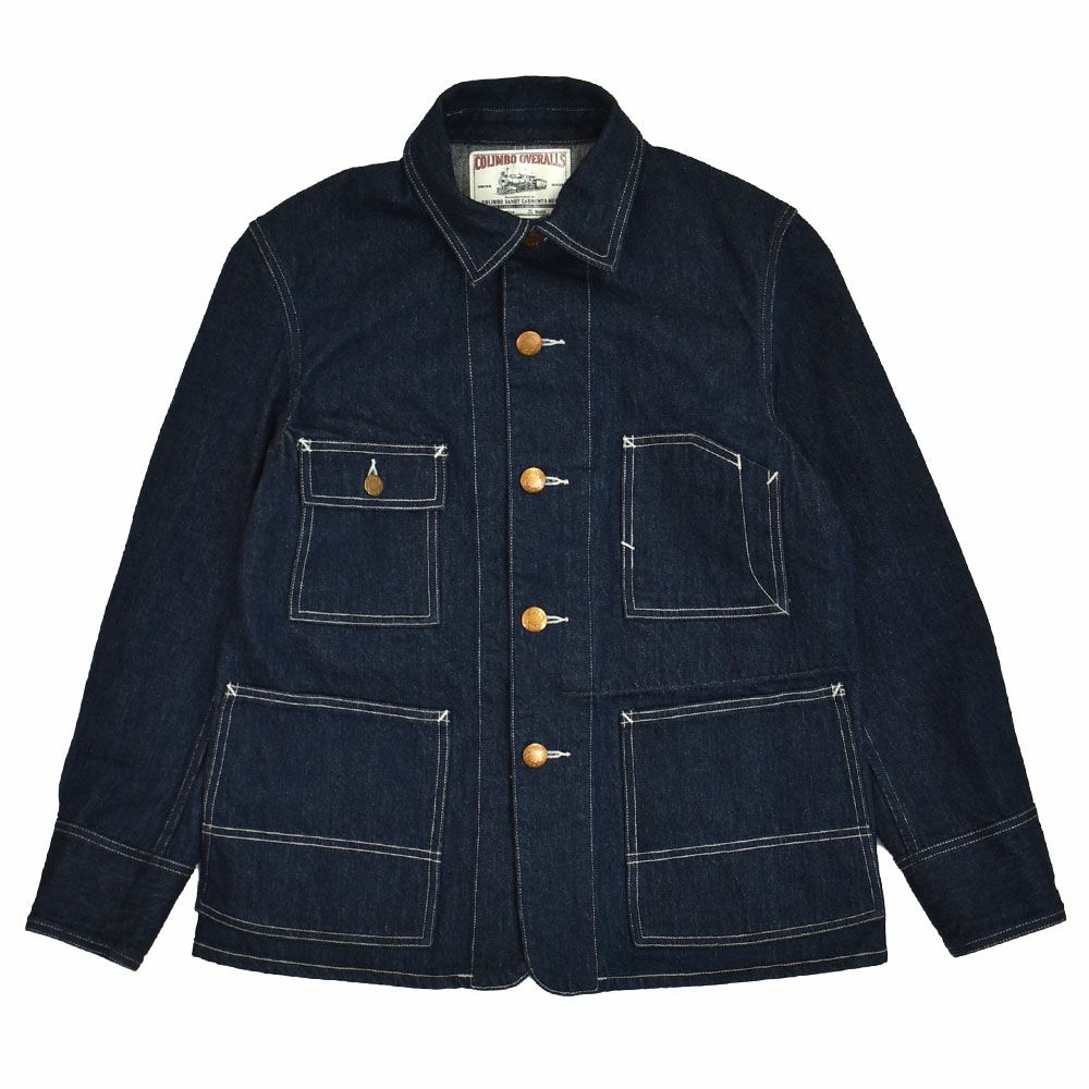 コリンボ (COLIMBO) YARD BOSS COVERALL =12OZ SELVADGE DENIM= ヤード・ボス・カバーオール デニムジャケット ZA-0136