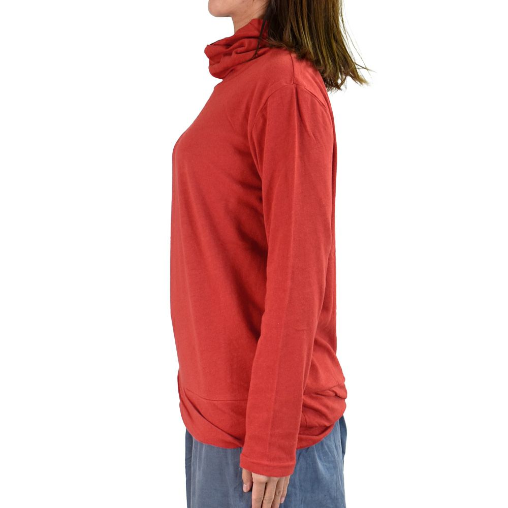 ブリスバンチ (Bliss bunch) ねじれタートルネックPO (長袖) 長袖タートルネック 綿 A758-498