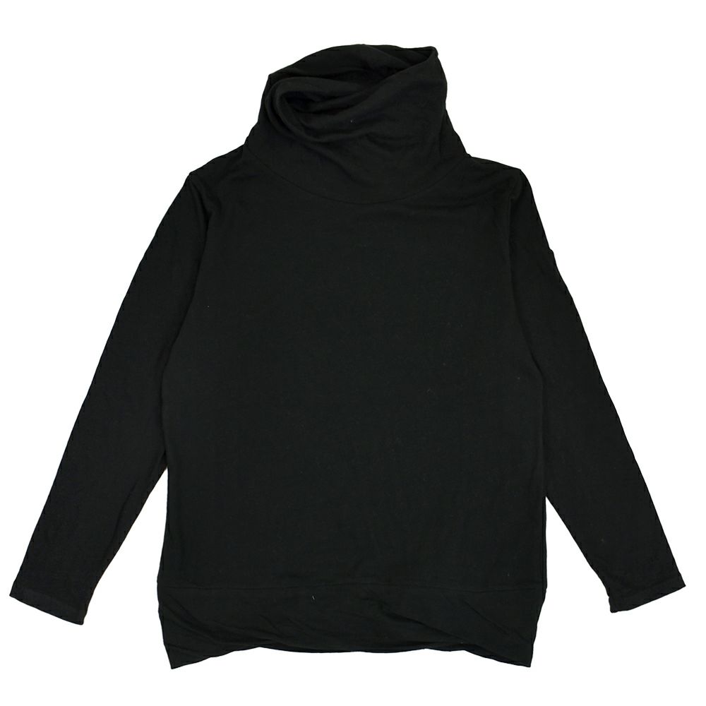 ブリスバンチ (Bliss bunch) ねじれタートルネックPO (長袖) 長袖タートルネック 綿 A758-498 7-6.BLACK