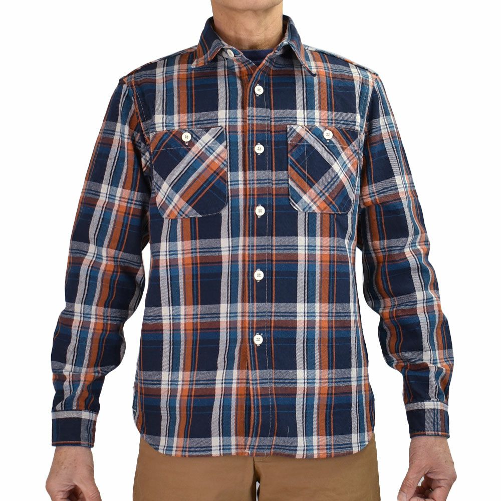 コリンボ (COLIMBO) CROW DOG FLANNEL SHIRT クロゥドッグ フランネルシャツ チェックネルシャツ ZA-0318