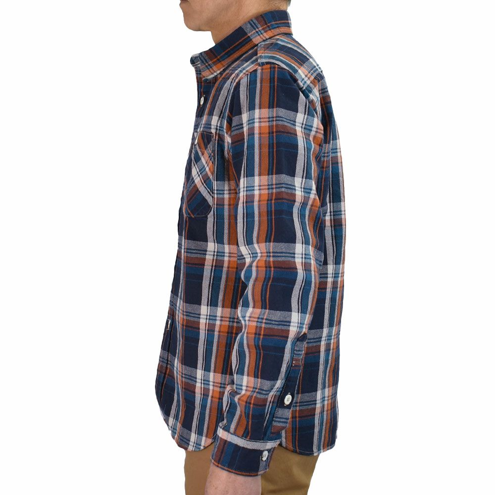 コリンボ (COLIMBO) CROW DOG FLANNEL SHIRT クロゥドッグ フランネルシャツ チェックネルシャツ ZA-0318