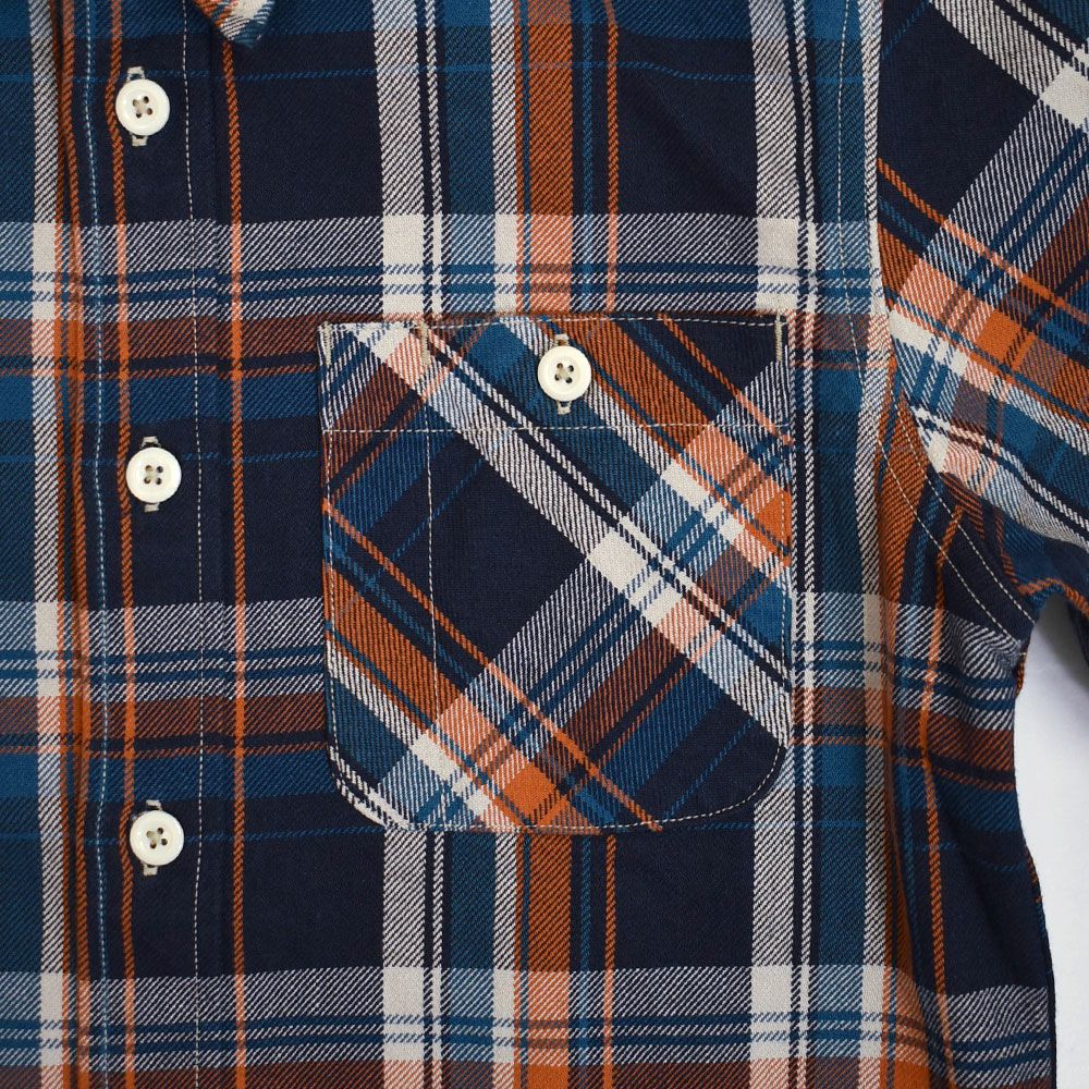コリンボ (COLIMBO) CROW DOG FLANNEL SHIRT クロゥドッグ フランネルシャツ チェックネルシャツ ZA-0318