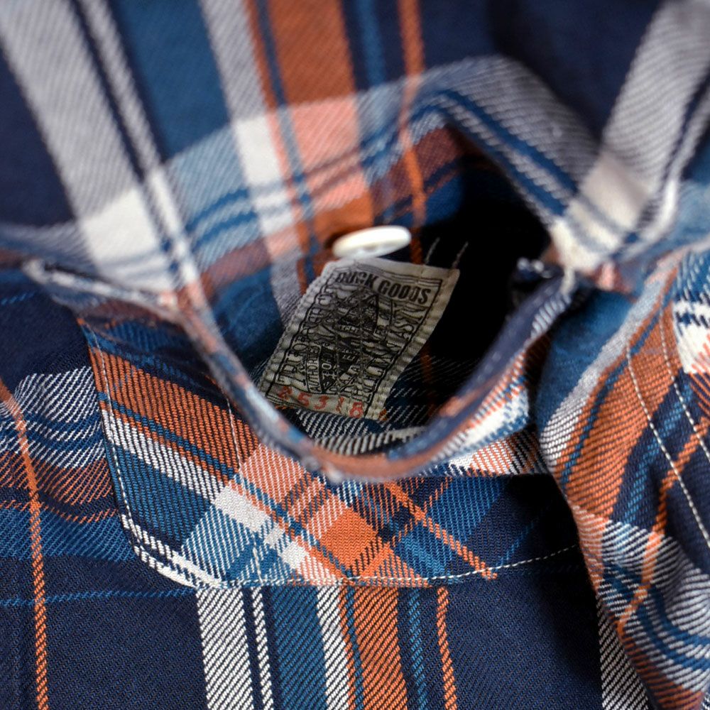 コリンボ (COLIMBO) CROW DOG FLANNEL SHIRT クロゥドッグ フランネルシャツ チェックネルシャツ ZA-0318