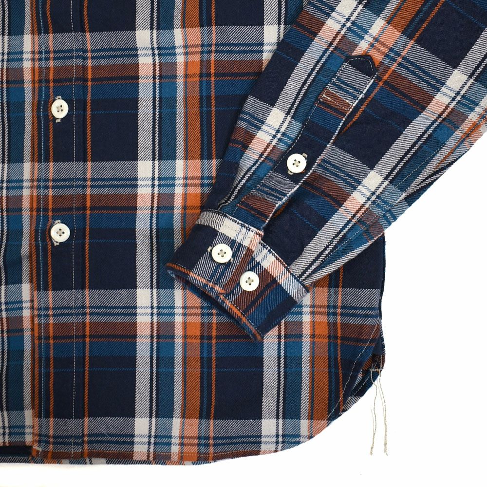 コリンボ (COLIMBO) CROW DOG FLANNEL SHIRT クロゥドッグ フランネルシャツ チェックネルシャツ ZA-0318