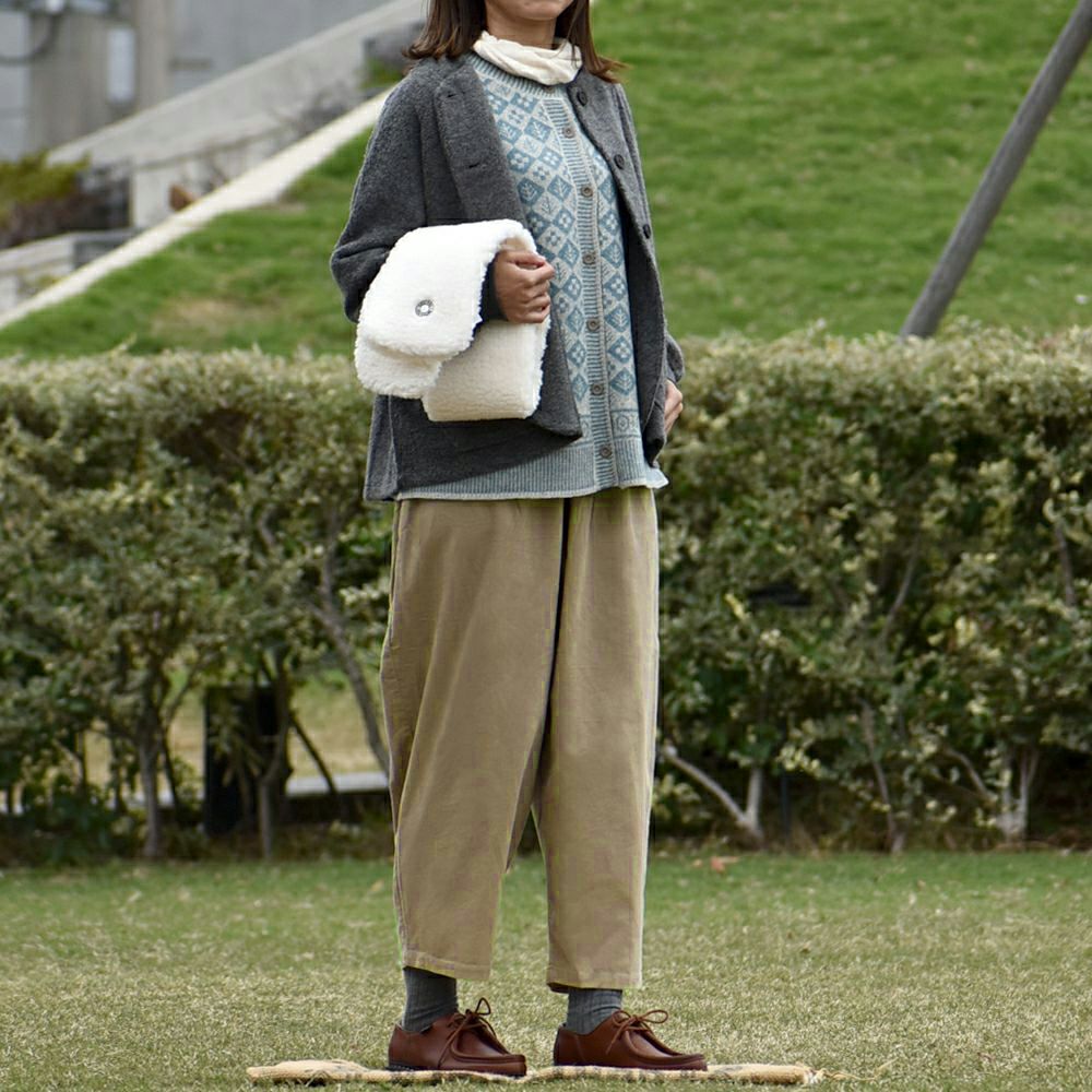 ブリスバンチ (Bliss bunch) 楽楽パンツ コーデュロイパンツ K758-484