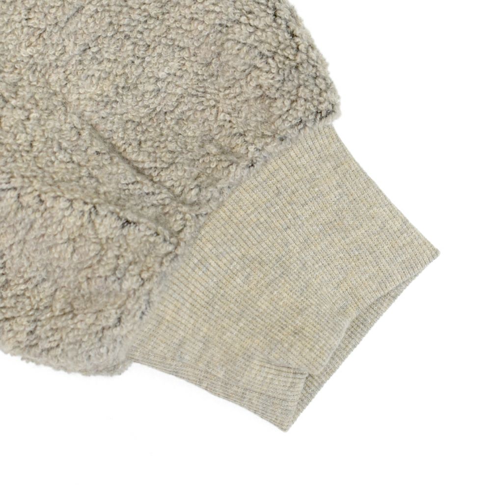 ブリスバンチ (Bliss bunch) RIB使いラグランノーカラージャケット パイルジャケット A758-456