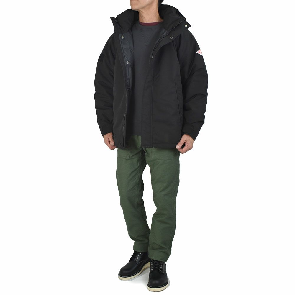 ダントン (DANTON) ARMY HOODED JACKET ジップアップフーデッドダウンジャケット アウター コート DT-A0030TPR