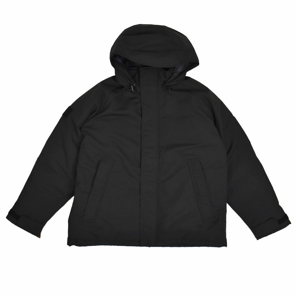 ダントン (DANTON) ARMY HOODED JACKET ジップアップフーデッドダウンジャケット アウター コート DT-A0030TPR BLACK