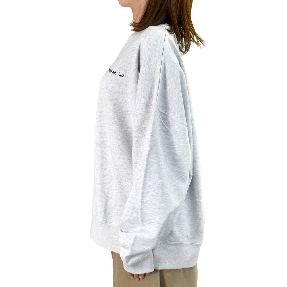 マーブルシュッド (marble SUD) Panda LONG SWEAT 長袖プリントトレーナー スウェット 01FF003238