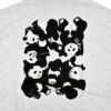 マーブルシュッド (marble SUD) Panda LONG SWEAT 長袖プリントトレーナー スウェット 01FF003238