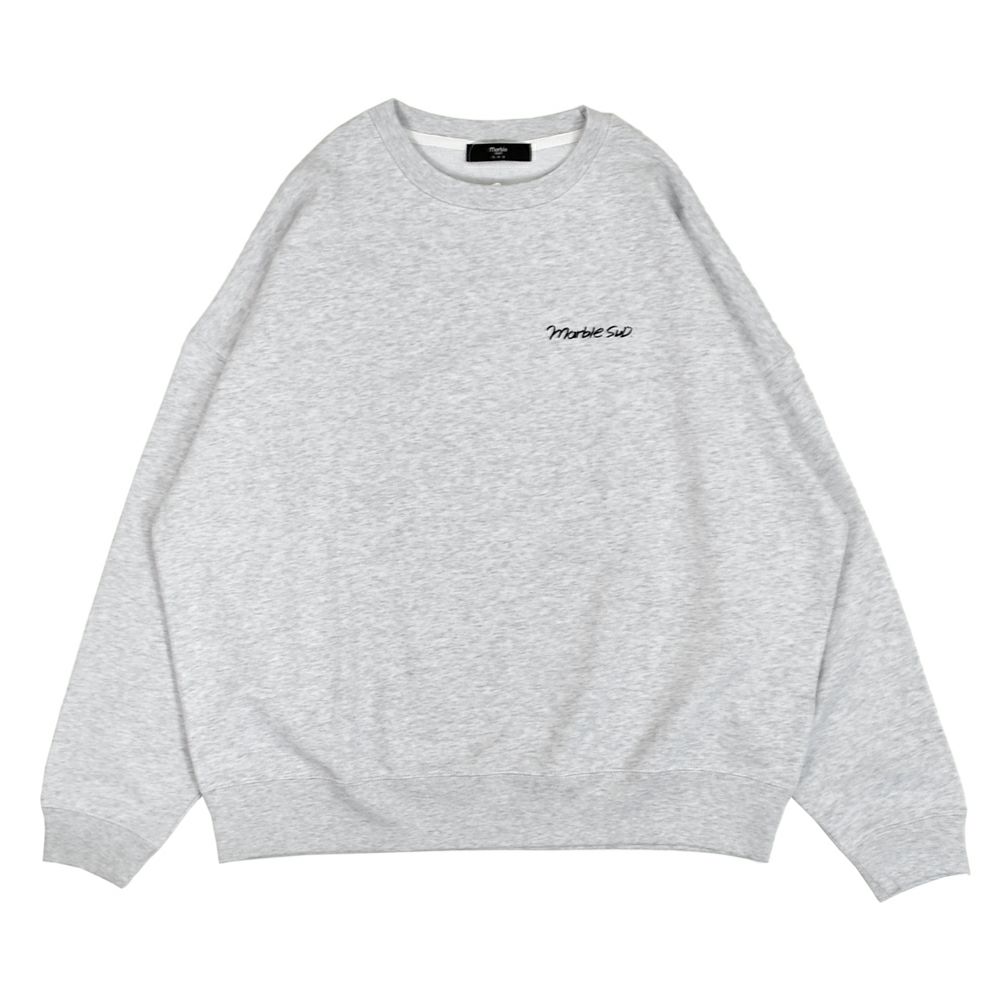 マーブルシュッド (marble SUD) Panda LONG SWEAT 長袖プリントトレーナー スウェット 01FF003238 07.H.GRY