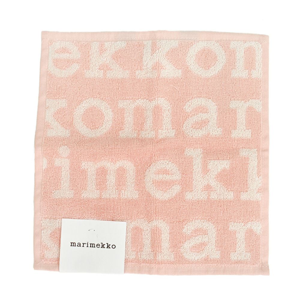 マリメッコ (marimekko) 【日本限定】Logo ミニタオル 26×26cm ハンドタオル ロゴ 52259-4-74926 52259474926