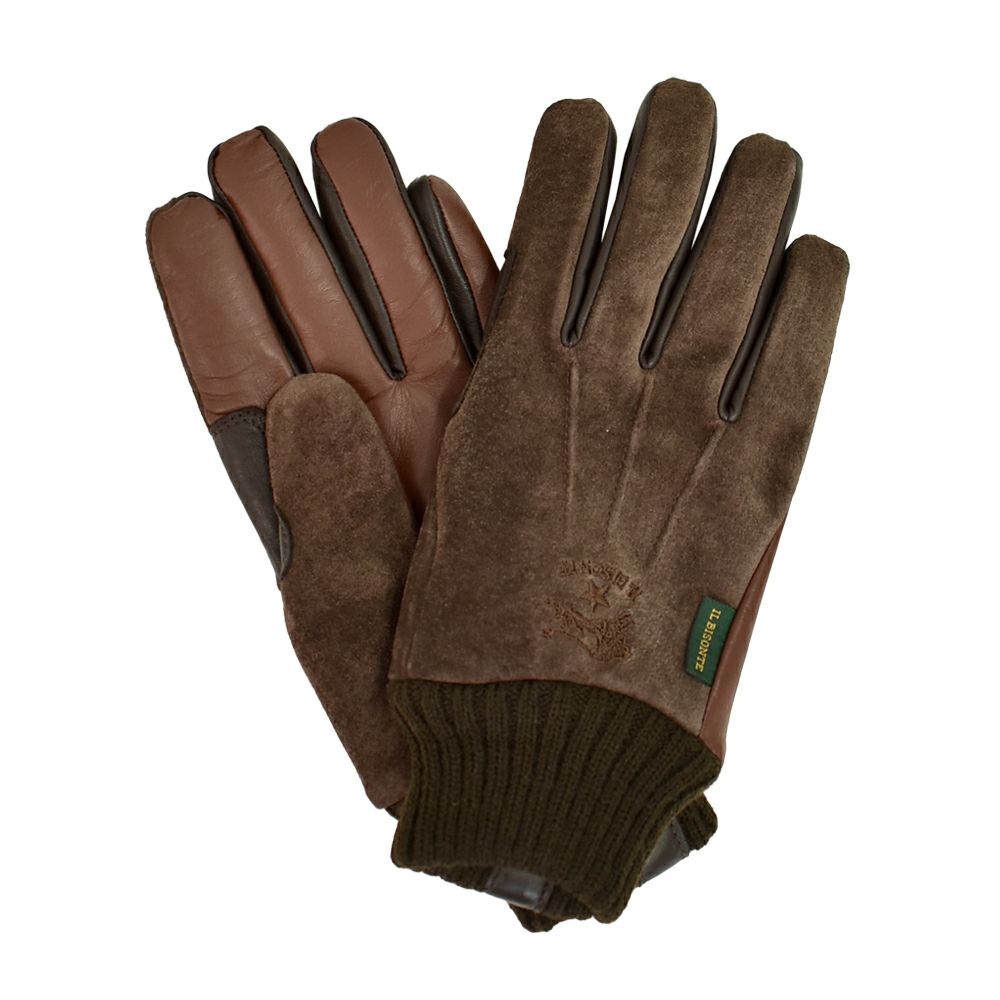 イルビゾンテ (IL BISONTE) グローブ 手袋 革手袋 内側ボアフリース 54252-3-09182 54252309182 88.ブラウン