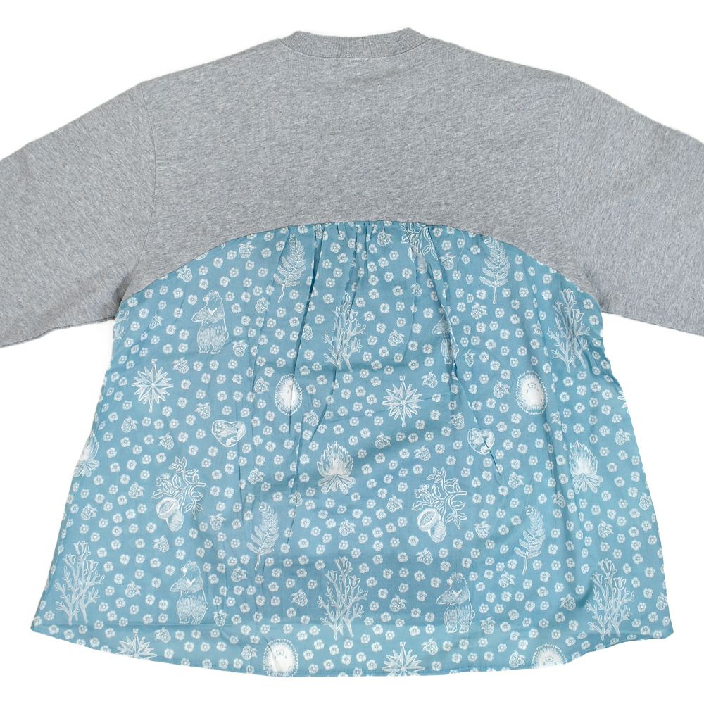 マーブルシュッド (marble SUD) Credeo Cursive リメイクSWEAT 長袖トレーナー スウェット 12FF999281