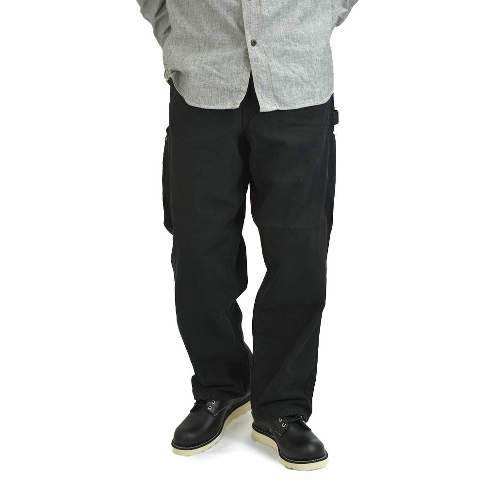 オアスロウ (orSlow) DAD’S FIT OXFORD PAINTER PANTS BLACK ペインターパンツ ワークパンツ 01-5328-61S