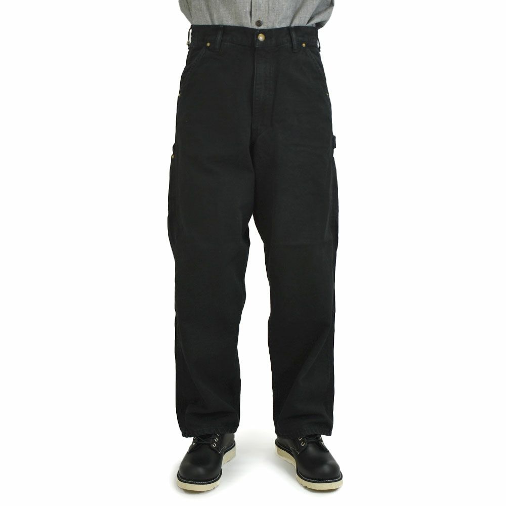 オアスロウ (orSlow) DAD’S FIT OXFORD PAINTER PANTS BLACK ペインターパンツ ワークパンツ 01-5328-61S