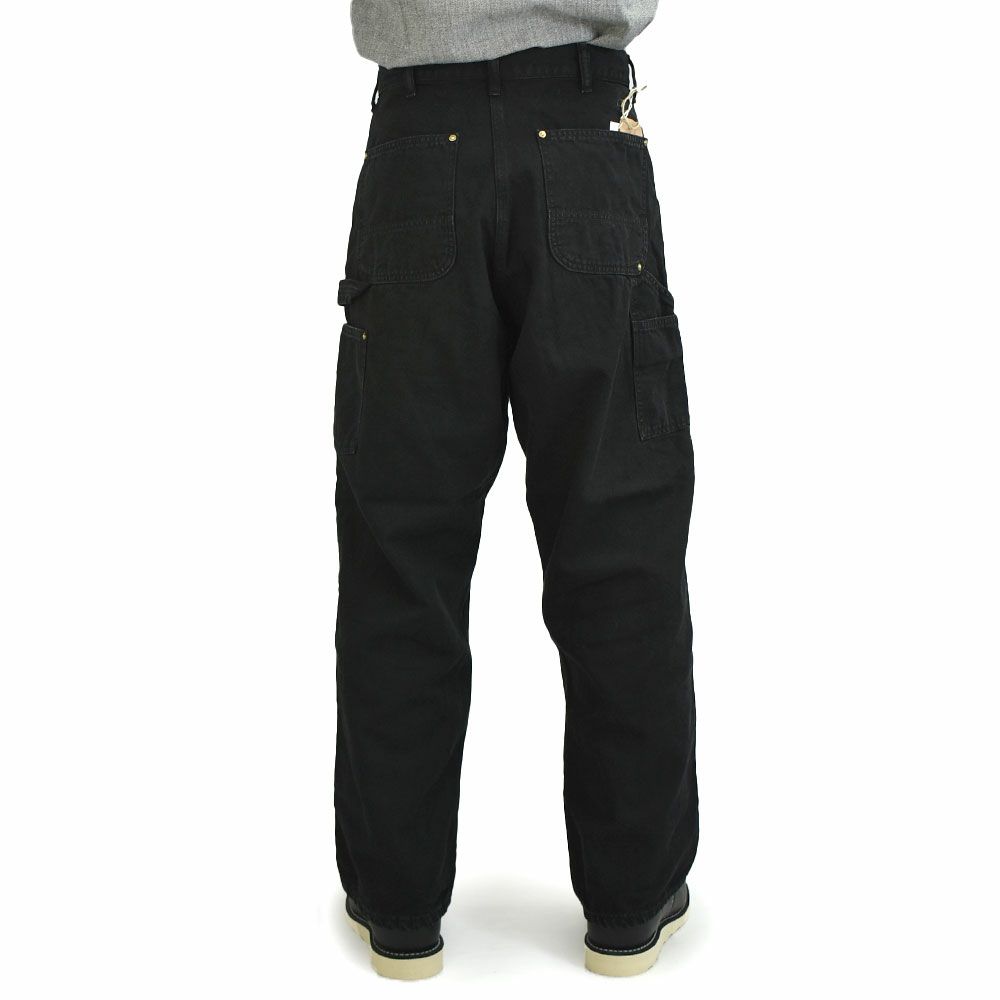orSlow ブラックカーゴパンツ Lサイズ オアスロウ (orSlow) DAD'S FIT OXFORD PAINTER PANTS BLACK