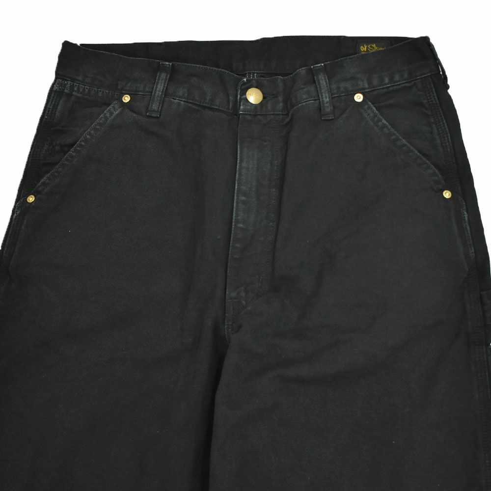 オアスロウ (orSlow) DAD’S FIT OXFORD PAINTER PANTS BLACK ペインターパンツ ワークパンツ 01-5328-61S