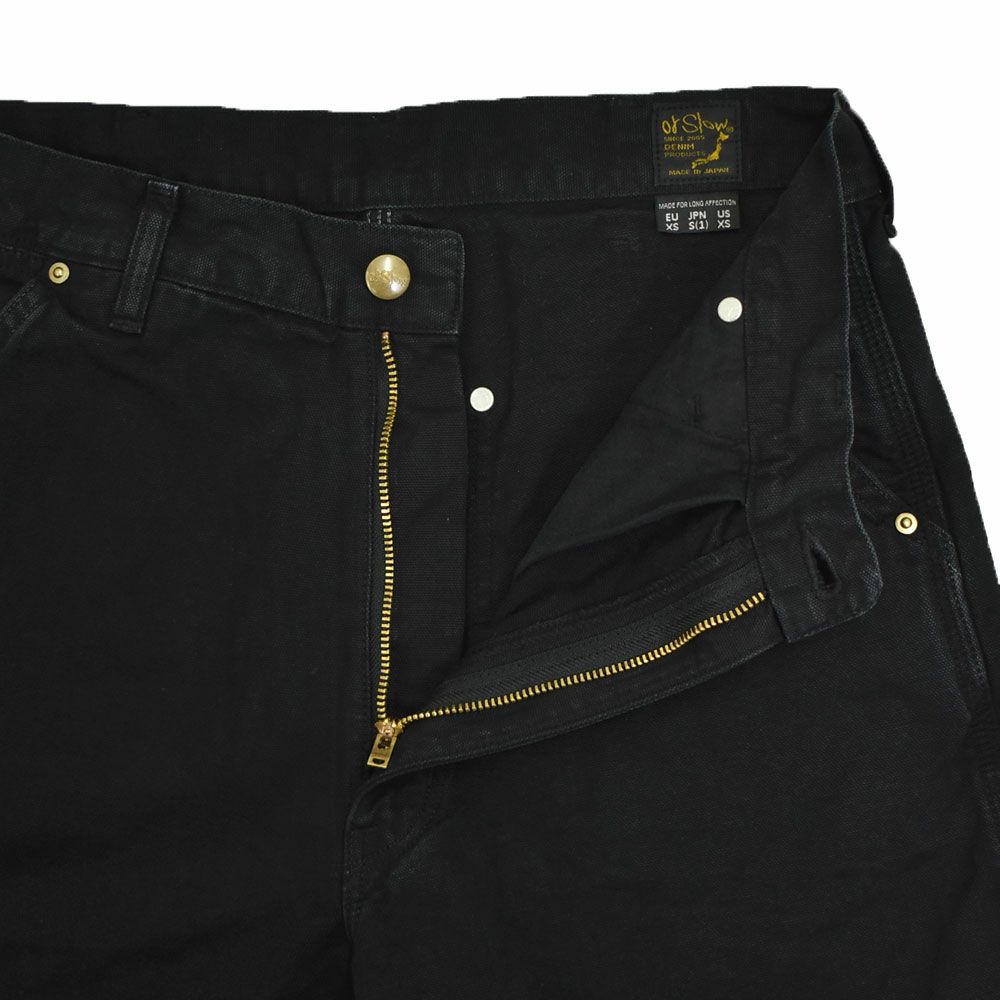 オアスロウ (orSlow) DAD’S FIT OXFORD PAINTER PANTS BLACK ペインターパンツ ワークパンツ 01-5328-61S