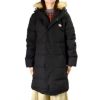 ダントン (DANTON) WOMEN'S FAUX FUR HOODED DOWN COAT FAKE FAR HOODED DOWN COAT ファー付きミドル丈ダウンコート ジャッケット アウター DT-A0006TPR