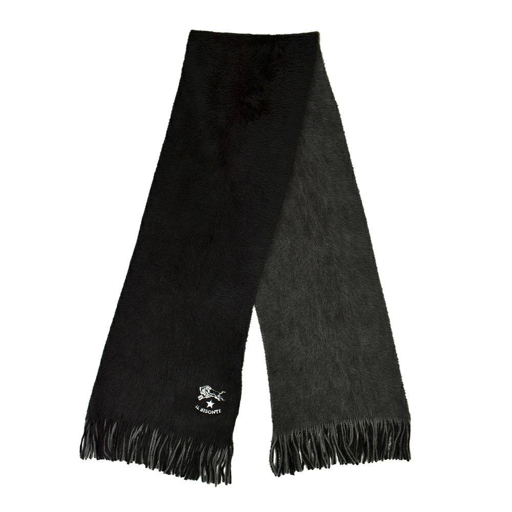 イルビゾンテ (IL BISONTE) マフラー ストール 54252-3-09380 54252309380 99.ブラック