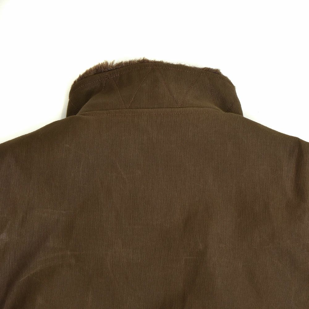 フリーホイーラーズ (FREEWHEELERS) -WINTER AVIATORS' VEST- 1930~1940s CIVILIAN MILITARY STYLE CLOTHING Original Jungle Cloth Paraffin Coating DARK RED BEIGE アヴィエイターズベスト アビエイターズベスト コットンベスト 内側ボアベスト ミリタリーベスト 2531006