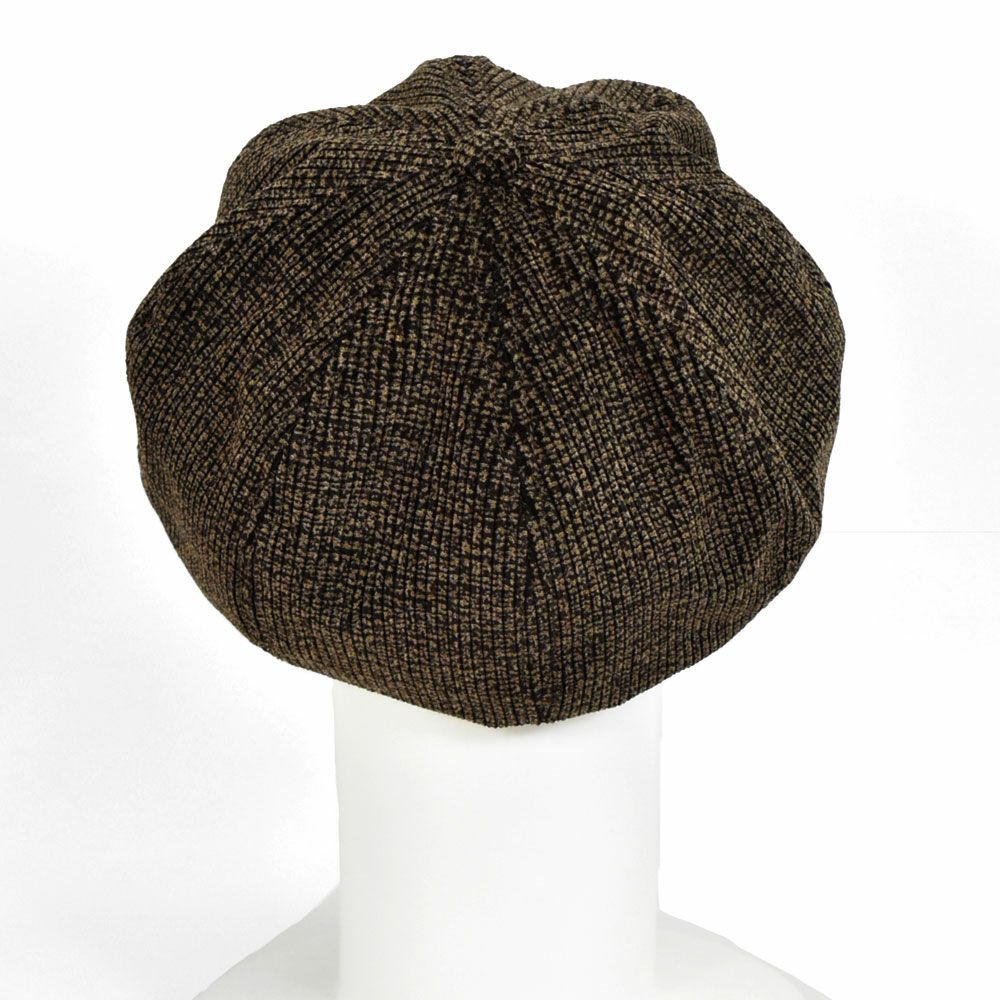 フリーホイーラーズ (FREEWHEELERS) -YELLOWSTONE- 1930s~1940s STYLE CASQUETTE Vintage Style Printed Corduroy GRAINED CHARCOAL BLACK GRAINED BROWN キャスケット ハンチング帽 帽子 2537006