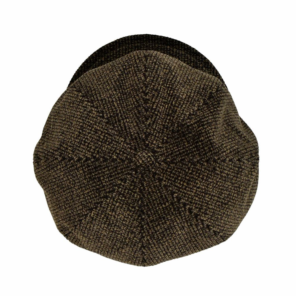 フリーホイーラーズ (FREEWHEELERS) -YELLOWSTONE- 1930s~1940s STYLE CASQUETTE Vintage Style Printed Corduroy GRAINED CHARCOAL BLACK GRAINED BROWN キャスケット ハンチング帽 帽子 2537006