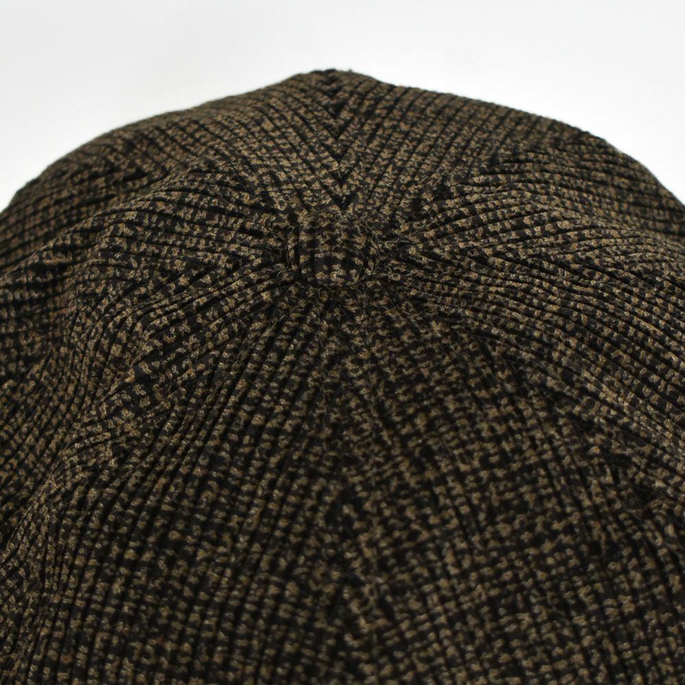フリーホイーラーズ (FREEWHEELERS) -YELLOWSTONE- 1930s~1940s STYLE CASQUETTE Vintage Style Printed Corduroy GRAINED CHARCOAL BLACK GRAINED BROWN キャスケット ハンチング帽 帽子 2537006